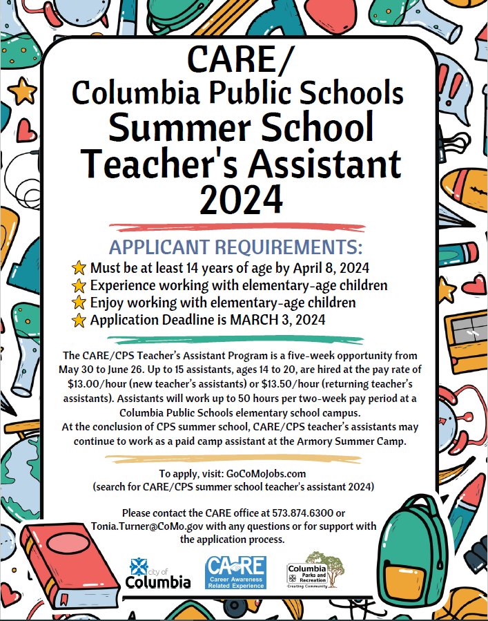City of Columbia’s Career Awareness Related Experience City of Columbia’s Career Awareness Related Experience